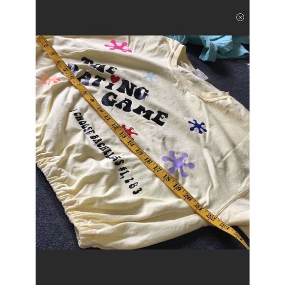 Free with Purchase “ The Dating Game” New Vintage Cropped Tee XL - Picture 6 of 9